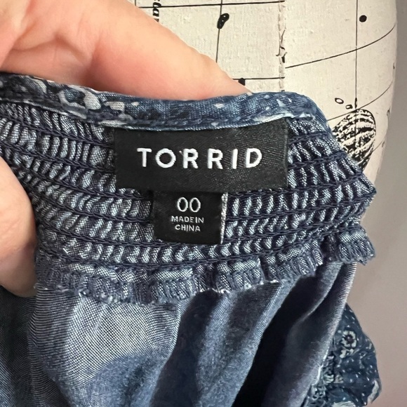 Torrid Blue “Denim Like” Dress - Picture 6 of 8
